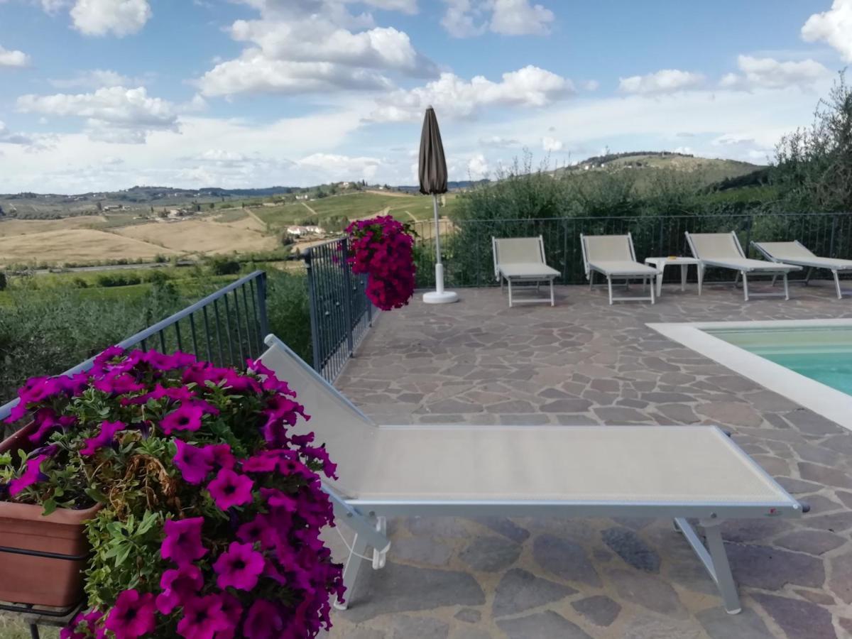 Апартаменты Poggio Massiccioli Поджибонси Экстерьер фото
